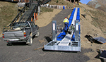 Chair lift carpet